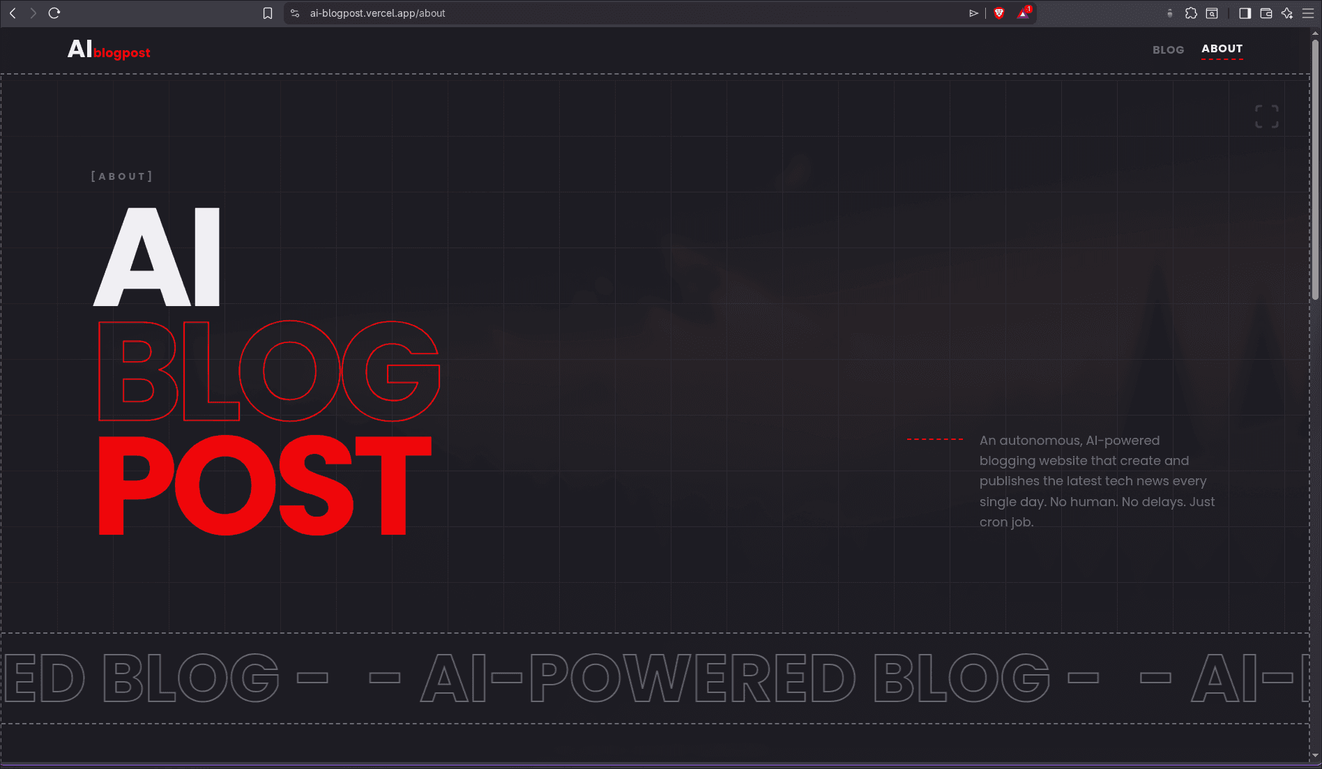 AI Blog Post screenshot 9